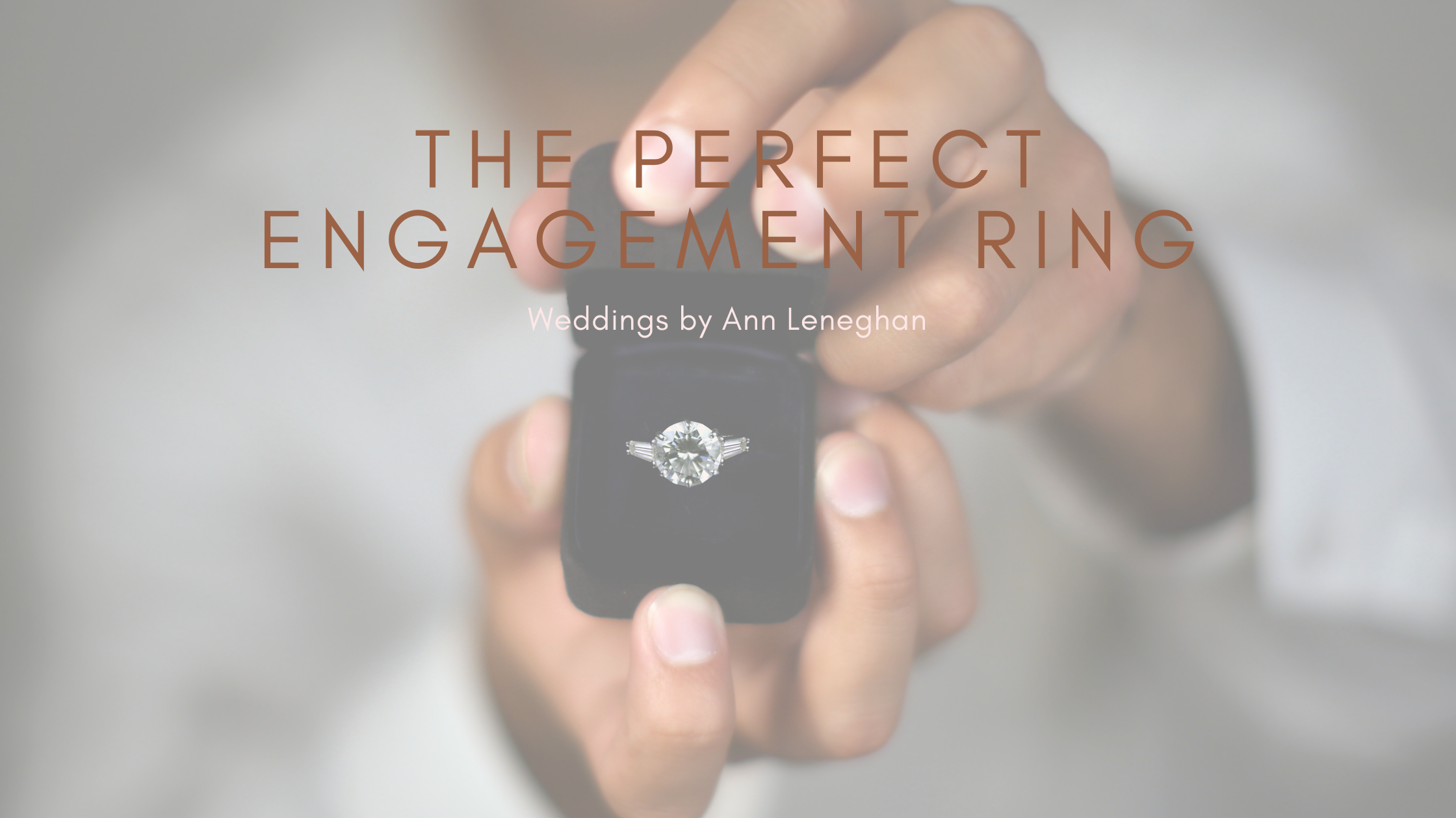 Choosing the engagement ring!